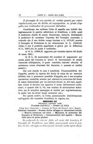 La giustizia amministrativa raccolta di decisioni e pareri del Consiglio di Stato, decisioni della Corte dei conti, sentenze della Cassazione di Roma, e decisioni delle Giunte provinciali amministrative