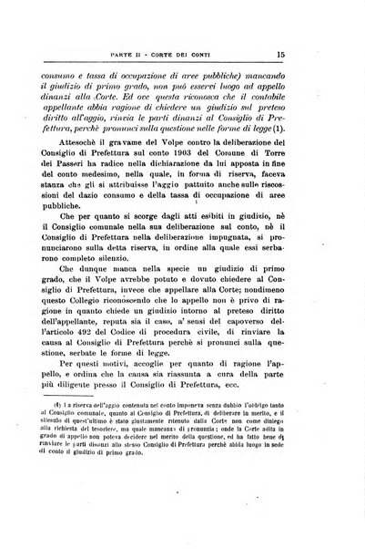 La giustizia amministrativa raccolta di decisioni e pareri del Consiglio di Stato, decisioni della Corte dei conti, sentenze della Cassazione di Roma, e decisioni delle Giunte provinciali amministrative