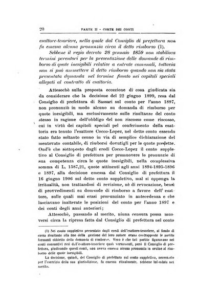 La giustizia amministrativa raccolta di decisioni e pareri del Consiglio di Stato, decisioni della Corte dei conti, sentenze della Cassazione di Roma, e decisioni delle Giunte provinciali amministrative