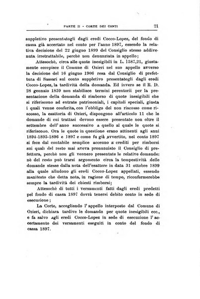 La giustizia amministrativa raccolta di decisioni e pareri del Consiglio di Stato, decisioni della Corte dei conti, sentenze della Cassazione di Roma, e decisioni delle Giunte provinciali amministrative