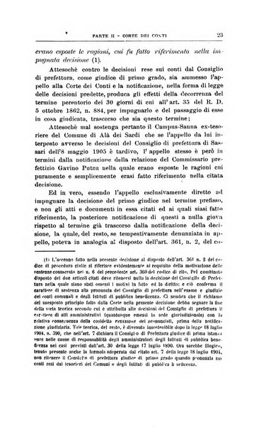 La giustizia amministrativa raccolta di decisioni e pareri del Consiglio di Stato, decisioni della Corte dei conti, sentenze della Cassazione di Roma, e decisioni delle Giunte provinciali amministrative