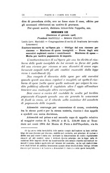 La giustizia amministrativa raccolta di decisioni e pareri del Consiglio di Stato, decisioni della Corte dei conti, sentenze della Cassazione di Roma, e decisioni delle Giunte provinciali amministrative