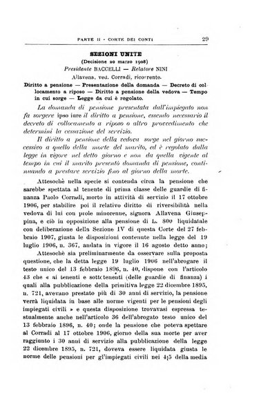 La giustizia amministrativa raccolta di decisioni e pareri del Consiglio di Stato, decisioni della Corte dei conti, sentenze della Cassazione di Roma, e decisioni delle Giunte provinciali amministrative