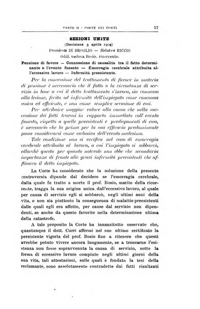 La giustizia amministrativa raccolta di decisioni e pareri del Consiglio di Stato, decisioni della Corte dei conti, sentenze della Cassazione di Roma, e decisioni delle Giunte provinciali amministrative