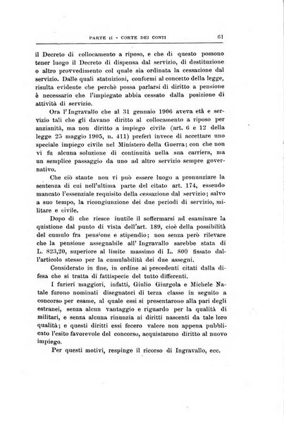 La giustizia amministrativa raccolta di decisioni e pareri del Consiglio di Stato, decisioni della Corte dei conti, sentenze della Cassazione di Roma, e decisioni delle Giunte provinciali amministrative