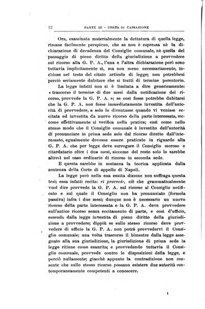 La giustizia amministrativa raccolta di decisioni e pareri del Consiglio di Stato, decisioni della Corte dei conti, sentenze della Cassazione di Roma, e decisioni delle Giunte provinciali amministrative