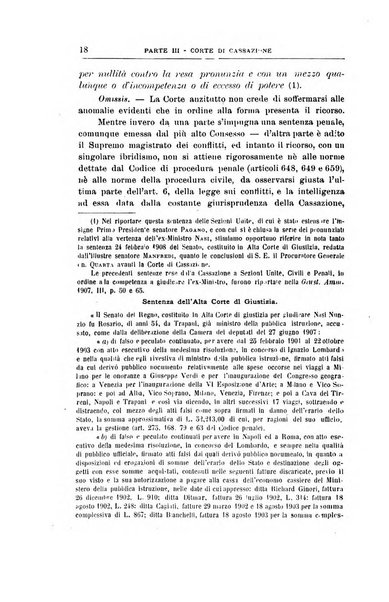 La giustizia amministrativa raccolta di decisioni e pareri del Consiglio di Stato, decisioni della Corte dei conti, sentenze della Cassazione di Roma, e decisioni delle Giunte provinciali amministrative