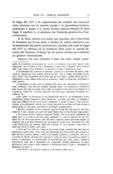 La giustizia amministrativa raccolta di decisioni e pareri del Consiglio di Stato, decisioni della Corte dei conti, sentenze della Cassazione di Roma, e decisioni delle Giunte provinciali amministrative