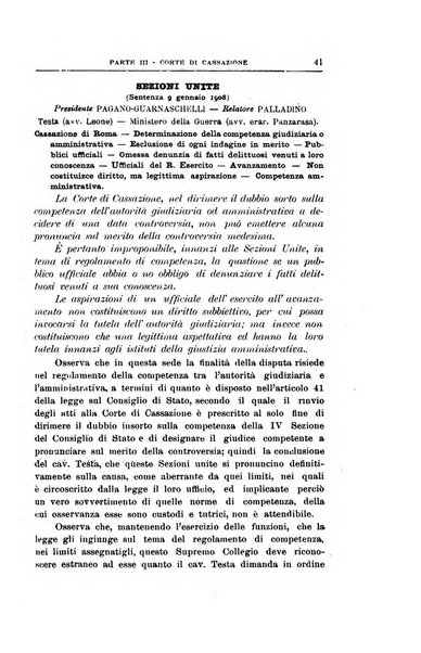 La giustizia amministrativa raccolta di decisioni e pareri del Consiglio di Stato, decisioni della Corte dei conti, sentenze della Cassazione di Roma, e decisioni delle Giunte provinciali amministrative