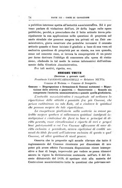 La giustizia amministrativa raccolta di decisioni e pareri del Consiglio di Stato, decisioni della Corte dei conti, sentenze della Cassazione di Roma, e decisioni delle Giunte provinciali amministrative