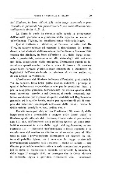 La giustizia amministrativa raccolta di decisioni e pareri del Consiglio di Stato, decisioni della Corte dei conti, sentenze della Cassazione di Roma, e decisioni delle Giunte provinciali amministrative