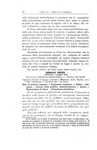 La giustizia amministrativa raccolta di decisioni e pareri del Consiglio di Stato, decisioni della Corte dei conti, sentenze della Cassazione di Roma, e decisioni delle Giunte provinciali amministrative