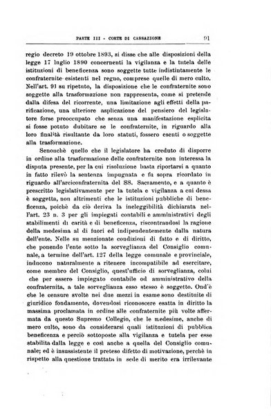 La giustizia amministrativa raccolta di decisioni e pareri del Consiglio di Stato, decisioni della Corte dei conti, sentenze della Cassazione di Roma, e decisioni delle Giunte provinciali amministrative