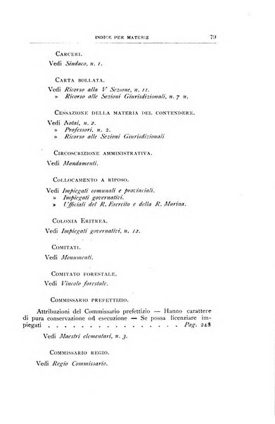 La giustizia amministrativa raccolta di decisioni e pareri del Consiglio di Stato, decisioni della Corte dei conti, sentenze della Cassazione di Roma, e decisioni delle Giunte provinciali amministrative