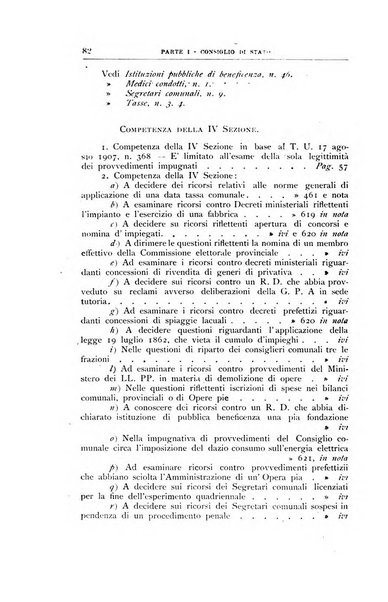 La giustizia amministrativa raccolta di decisioni e pareri del Consiglio di Stato, decisioni della Corte dei conti, sentenze della Cassazione di Roma, e decisioni delle Giunte provinciali amministrative