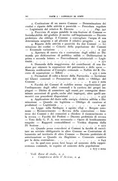 La giustizia amministrativa raccolta di decisioni e pareri del Consiglio di Stato, decisioni della Corte dei conti, sentenze della Cassazione di Roma, e decisioni delle Giunte provinciali amministrative