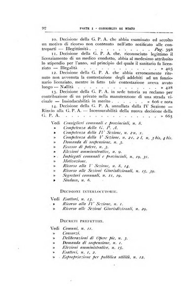 La giustizia amministrativa raccolta di decisioni e pareri del Consiglio di Stato, decisioni della Corte dei conti, sentenze della Cassazione di Roma, e decisioni delle Giunte provinciali amministrative