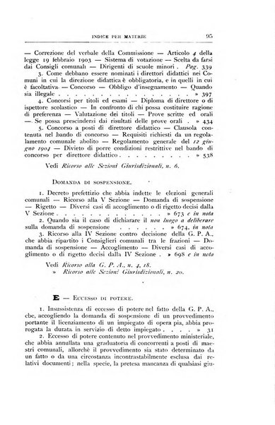 La giustizia amministrativa raccolta di decisioni e pareri del Consiglio di Stato, decisioni della Corte dei conti, sentenze della Cassazione di Roma, e decisioni delle Giunte provinciali amministrative