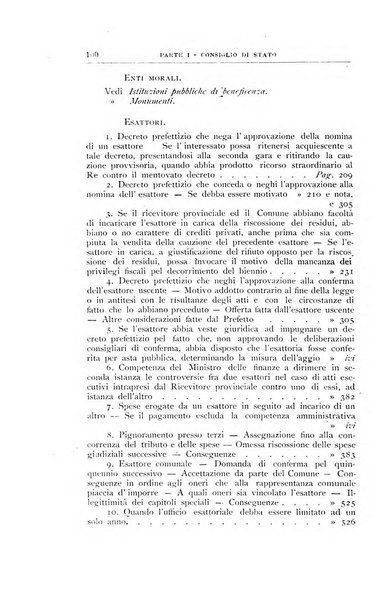 La giustizia amministrativa raccolta di decisioni e pareri del Consiglio di Stato, decisioni della Corte dei conti, sentenze della Cassazione di Roma, e decisioni delle Giunte provinciali amministrative