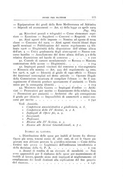 La giustizia amministrativa raccolta di decisioni e pareri del Consiglio di Stato, decisioni della Corte dei conti, sentenze della Cassazione di Roma, e decisioni delle Giunte provinciali amministrative