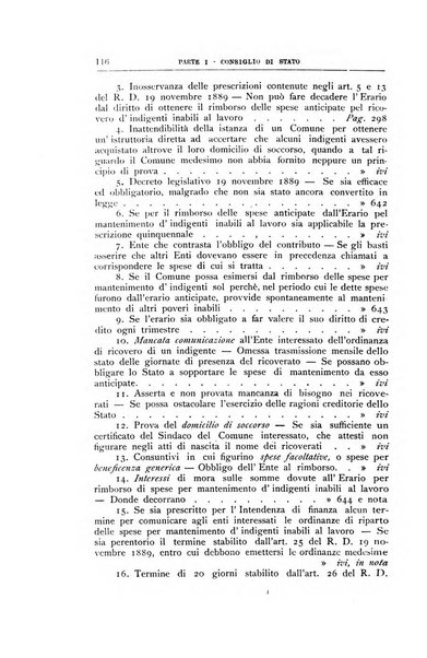 La giustizia amministrativa raccolta di decisioni e pareri del Consiglio di Stato, decisioni della Corte dei conti, sentenze della Cassazione di Roma, e decisioni delle Giunte provinciali amministrative