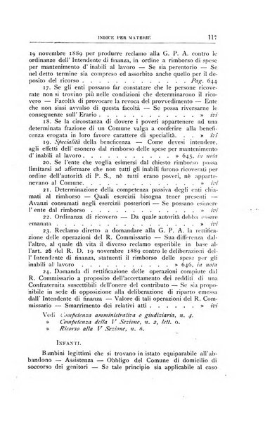 La giustizia amministrativa raccolta di decisioni e pareri del Consiglio di Stato, decisioni della Corte dei conti, sentenze della Cassazione di Roma, e decisioni delle Giunte provinciali amministrative