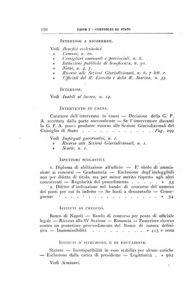 La giustizia amministrativa raccolta di decisioni e pareri del Consiglio di Stato, decisioni della Corte dei conti, sentenze della Cassazione di Roma, e decisioni delle Giunte provinciali amministrative