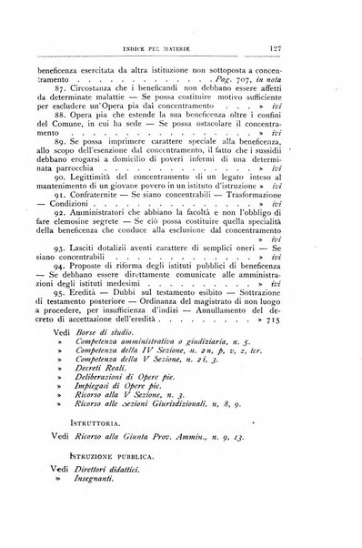 La giustizia amministrativa raccolta di decisioni e pareri del Consiglio di Stato, decisioni della Corte dei conti, sentenze della Cassazione di Roma, e decisioni delle Giunte provinciali amministrative