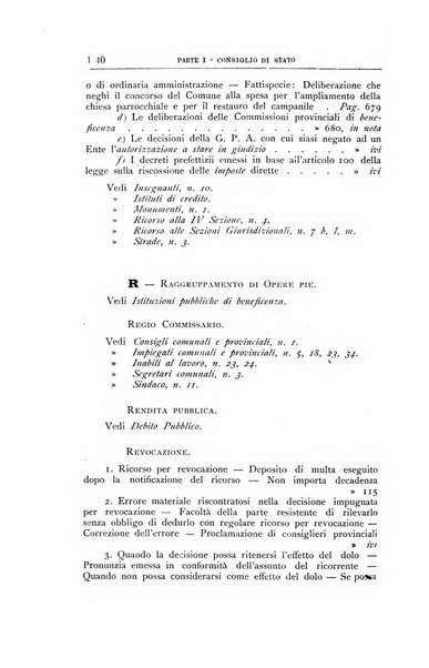 La giustizia amministrativa raccolta di decisioni e pareri del Consiglio di Stato, decisioni della Corte dei conti, sentenze della Cassazione di Roma, e decisioni delle Giunte provinciali amministrative