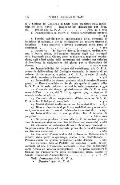 La giustizia amministrativa raccolta di decisioni e pareri del Consiglio di Stato, decisioni della Corte dei conti, sentenze della Cassazione di Roma, e decisioni delle Giunte provinciali amministrative