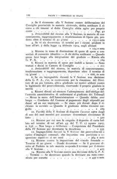 La giustizia amministrativa raccolta di decisioni e pareri del Consiglio di Stato, decisioni della Corte dei conti, sentenze della Cassazione di Roma, e decisioni delle Giunte provinciali amministrative