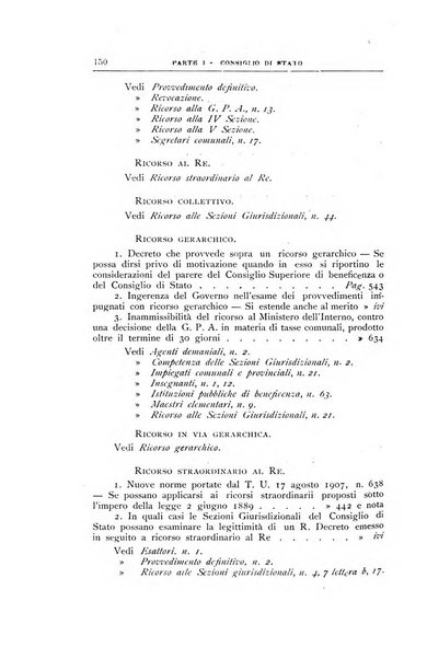 La giustizia amministrativa raccolta di decisioni e pareri del Consiglio di Stato, decisioni della Corte dei conti, sentenze della Cassazione di Roma, e decisioni delle Giunte provinciali amministrative