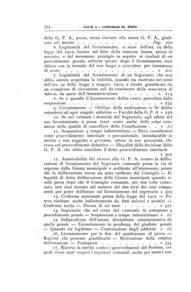 La giustizia amministrativa raccolta di decisioni e pareri del Consiglio di Stato, decisioni della Corte dei conti, sentenze della Cassazione di Roma, e decisioni delle Giunte provinciali amministrative