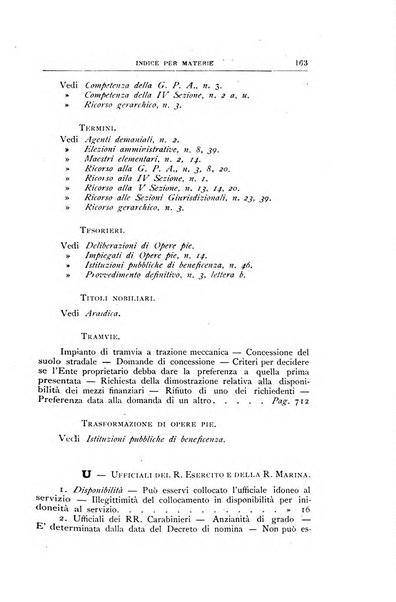 La giustizia amministrativa raccolta di decisioni e pareri del Consiglio di Stato, decisioni della Corte dei conti, sentenze della Cassazione di Roma, e decisioni delle Giunte provinciali amministrative