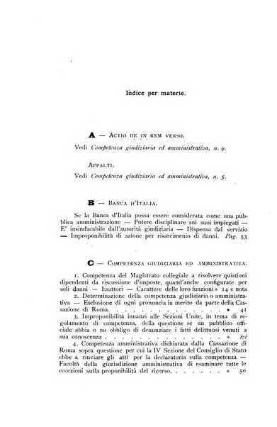 La giustizia amministrativa raccolta di decisioni e pareri del Consiglio di Stato, decisioni della Corte dei conti, sentenze della Cassazione di Roma, e decisioni delle Giunte provinciali amministrative