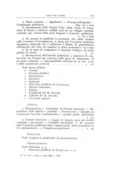 La giustizia amministrativa raccolta di decisioni e pareri del Consiglio di Stato, decisioni della Corte dei conti, sentenze della Cassazione di Roma, e decisioni delle Giunte provinciali amministrative