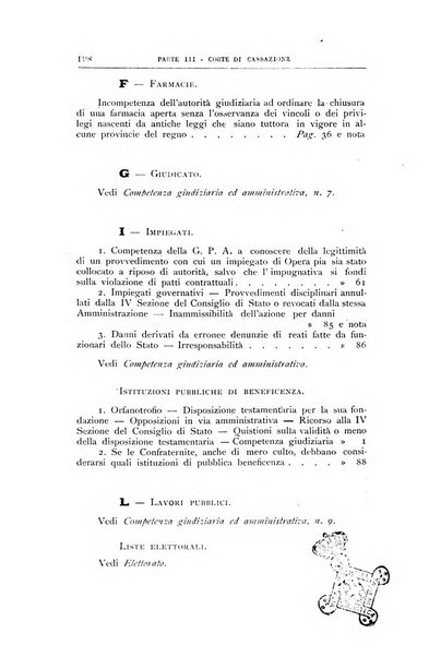 La giustizia amministrativa raccolta di decisioni e pareri del Consiglio di Stato, decisioni della Corte dei conti, sentenze della Cassazione di Roma, e decisioni delle Giunte provinciali amministrative