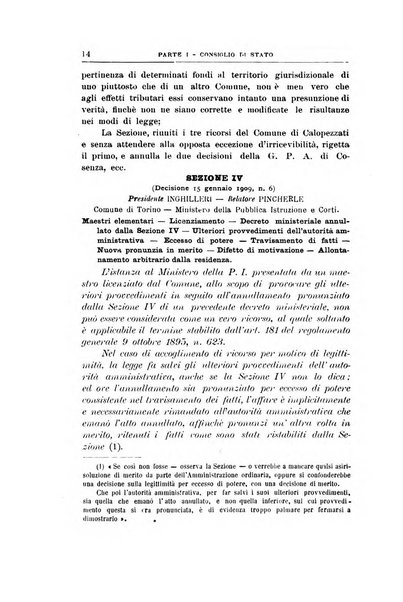 La giustizia amministrativa raccolta di decisioni e pareri del Consiglio di Stato, decisioni della Corte dei conti, sentenze della Cassazione di Roma, e decisioni delle Giunte provinciali amministrative