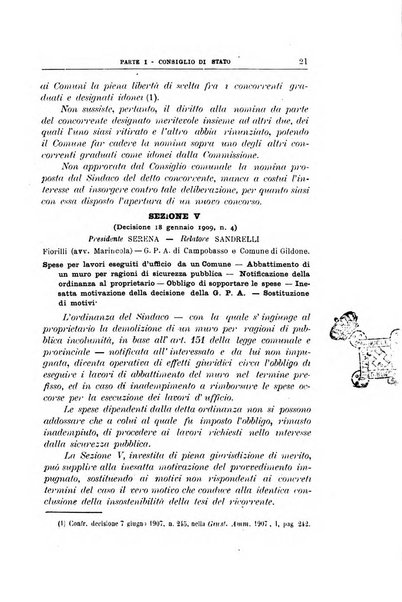 La giustizia amministrativa raccolta di decisioni e pareri del Consiglio di Stato, decisioni della Corte dei conti, sentenze della Cassazione di Roma, e decisioni delle Giunte provinciali amministrative