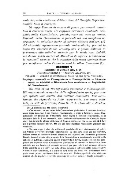 La giustizia amministrativa raccolta di decisioni e pareri del Consiglio di Stato, decisioni della Corte dei conti, sentenze della Cassazione di Roma, e decisioni delle Giunte provinciali amministrative