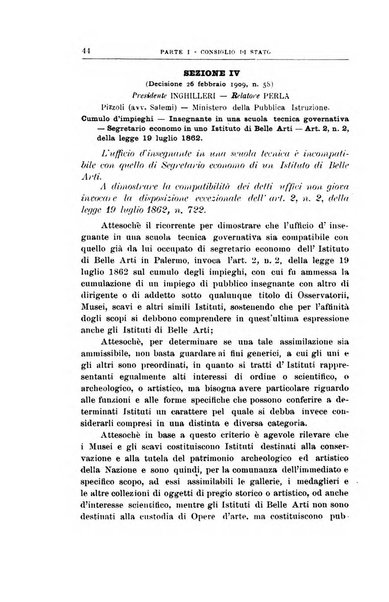 La giustizia amministrativa raccolta di decisioni e pareri del Consiglio di Stato, decisioni della Corte dei conti, sentenze della Cassazione di Roma, e decisioni delle Giunte provinciali amministrative