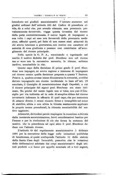 La giustizia amministrativa raccolta di decisioni e pareri del Consiglio di Stato, decisioni della Corte dei conti, sentenze della Cassazione di Roma, e decisioni delle Giunte provinciali amministrative