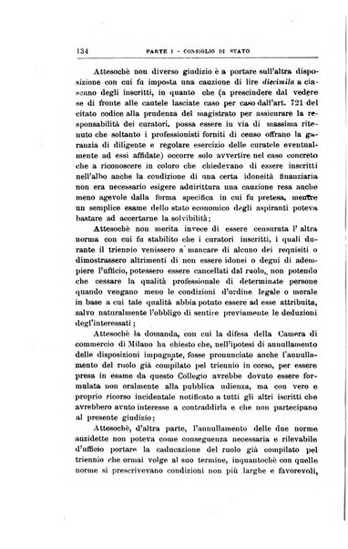 La giustizia amministrativa raccolta di decisioni e pareri del Consiglio di Stato, decisioni della Corte dei conti, sentenze della Cassazione di Roma, e decisioni delle Giunte provinciali amministrative