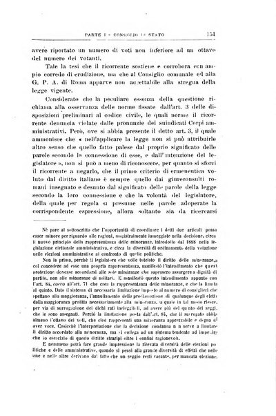 La giustizia amministrativa raccolta di decisioni e pareri del Consiglio di Stato, decisioni della Corte dei conti, sentenze della Cassazione di Roma, e decisioni delle Giunte provinciali amministrative