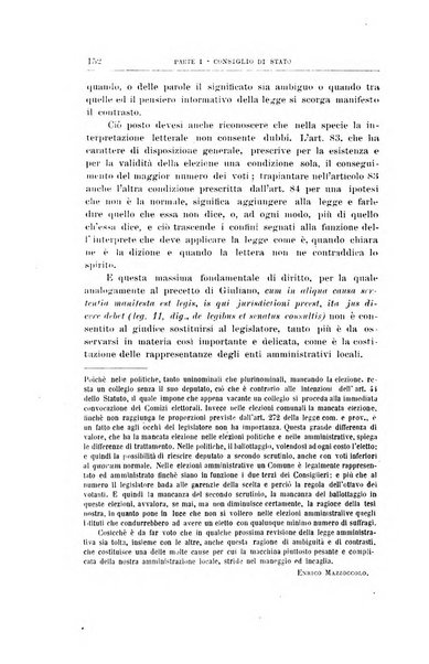 La giustizia amministrativa raccolta di decisioni e pareri del Consiglio di Stato, decisioni della Corte dei conti, sentenze della Cassazione di Roma, e decisioni delle Giunte provinciali amministrative