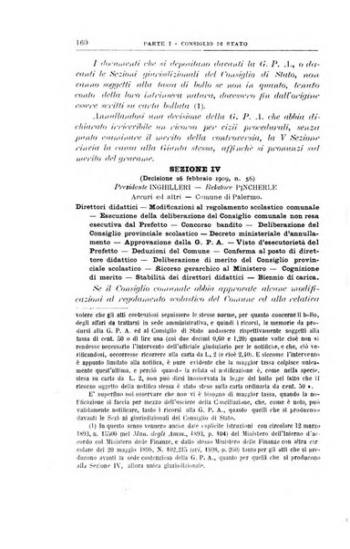 La giustizia amministrativa raccolta di decisioni e pareri del Consiglio di Stato, decisioni della Corte dei conti, sentenze della Cassazione di Roma, e decisioni delle Giunte provinciali amministrative