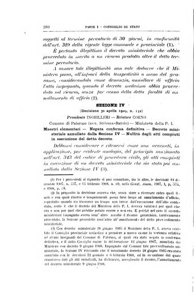 La giustizia amministrativa raccolta di decisioni e pareri del Consiglio di Stato, decisioni della Corte dei conti, sentenze della Cassazione di Roma, e decisioni delle Giunte provinciali amministrative