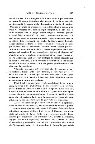 La giustizia amministrativa raccolta di decisioni e pareri del Consiglio di Stato, decisioni della Corte dei conti, sentenze della Cassazione di Roma, e decisioni delle Giunte provinciali amministrative