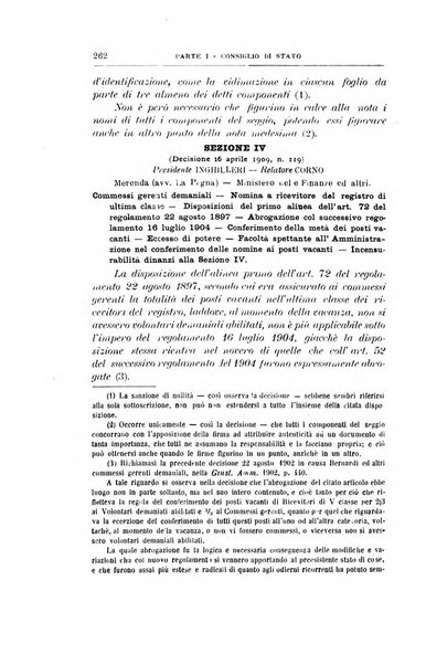 La giustizia amministrativa raccolta di decisioni e pareri del Consiglio di Stato, decisioni della Corte dei conti, sentenze della Cassazione di Roma, e decisioni delle Giunte provinciali amministrative