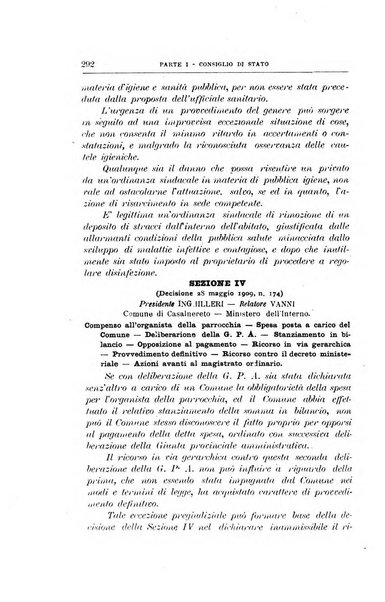 La giustizia amministrativa raccolta di decisioni e pareri del Consiglio di Stato, decisioni della Corte dei conti, sentenze della Cassazione di Roma, e decisioni delle Giunte provinciali amministrative